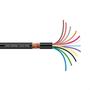 Imagem de Cabo Manga 12X22 Awg - Com Blindagem Preto - 2 Metros