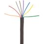 Imagem de Cabo Manga 8x26 AWG - sem Blindagem Preto - 30 Metros