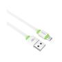 Imagem de Cabo Micro USB 2.0A 1 Metro Branco C3 TECH CB-100WH