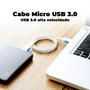 Imagem de Cabo Micro USB B 3.0 Hd Externo Tablet Samsung 50cm Vention