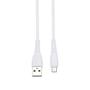 Imagem de Cabo Micro USB Maketech CA 127A Branco 2.4A 1 Metro