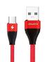 Imagem de Cabo Micro Usb Reforçado Android Awei Cl-28 Vermelho 200 Cm