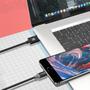 Imagem de Cabo micro usb turbo 1 Metro Hrebos hs-025 Compatível com Samsung S6 Lite S6 Plus S6 Edge