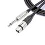 Imagem de Cabo microfone datalink plug santo angelo xlr/ p10 10 metros