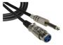 Imagem de Cabo Microfone E Violão Mono Xlr / P10 5 Metros Profissional