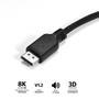 Imagem de Cabo Mini Displayport Macho Para Displayport Macho 2 Metros