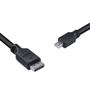 Imagem de Cabo Mini Displayport Macho para Displayport Macho V.1.2 28AWG Puro Cobre 2 Metros - PMDDPM-2