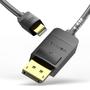 Imagem de Cabo Mini DisplayPort x Displayport 1.2 4K 60Hz Vention 1,5m