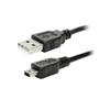 Imagem de Cabo Mini USB x USB 2.0 1,8mts 018-1408 Preto - Santana