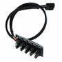 Imagem de Cabo Multi Fan P/ 5 Cooler 3 E 4 Pinos Suporta Pwm Cpu