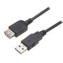 Imagem de Cabo NWT USB A Macho para USB A Femea 2.0 10 Metros
