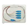 Imagem de Cabo Optico C/Divisor Plc Splitter 1x8 Xfs181 Intelbras Ambiente Instalação Interno Tamanho Compacto