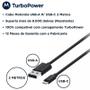 Imagem de Cabo Original Motorola Usb-C 2 Metros - Motorola Razr, Edge 20 Lite, G200, G71, G41, G22, G32, G42 , G52, G62, G82, edge 30 Neo, edge 30
