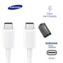 Imagem de Cabo Original Samsung  USBC/C S21 S22 Note 10 Note 20 Branco