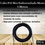 Imagem de Cabo P10 Mxt Emborrachado Mono 5 Metros