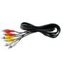 Imagem de Cabo P2 Av 3 Rca Tv Midiabox Receptor Receptores Áudio Vídeo
