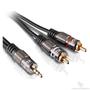 Imagem de Cabo P2 Elgin P2-Macho - 2 Rca-Macho 1,5M: Som E Imagem