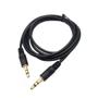 Imagem de Cabo P2-P2 Auxiliar Stereo Audio Reforçado Resistente 1,8M