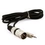 Imagem de Cabo P2 para XLR Macho Mono - 3 Metros