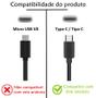 Imagem de Cabo para carregador de Celular USB Tipo C 2.4A it Blue Max