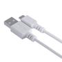 Imagem de Cabo para celular usb a 2.0 para usb tipo c 1 metro branco - puacb-01