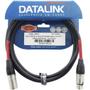 Imagem de Cabo Para Microfone Garage Xlr(m) xlr(f) 3m Datalink F002