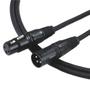 Imagem de Cabo Para Microfone Santo Angelo Ninja Lw Xlr/Xlr 3Ft/0,91 M