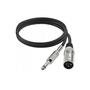 Imagem de Cabo para microfone xlr macho x p10 mono 1 mts hayonik