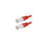 Imagem de Cabo patch cord cat6e ftp vermelho 2 metros