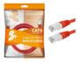 Imagem de Cabo patch cord cat6e ftp vermelho 2 metros