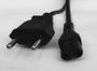 Imagem de CABO PP PLANO 2 x 0,75 MM² COM 2,00 M, PLUGUE 10 A E CONECTOR C7 (OITINHO)