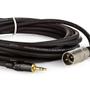 Imagem de Cabo Profissional XLR Macho para P2 Macho Estereo - 3 Metros