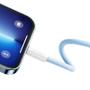 Imagem de Cabo Rápido Tipo C para Lightning Baseus Dynamic 20W 2M Azul