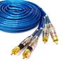 Imagem de Cabo Rca 5 Metros Blindado Tech One 5mm