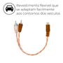 Imagem de Cabo Rca Svart Tech One Laranja Injetado 4mm Plug Em Metal Revestimento Pvc Flexível E Transparente Dupla Blindagem