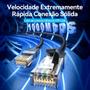 Cabo Rede Cat6 15 Metros Ethernet Lan Giga 10/1000 Vention Imagem de Cabo Rede Cat6 15 Metros Ethernet Lan Giga 10/1000 Vention