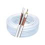 Imagem de Cabo RF 4mm 0,4/2,5+2x26AWG 85% 300m Bobina Branco Megatron