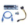 Imagem de Cabo Riser Mineração Bitcoin Usb 3.0 Pci-E 1X Para 16X