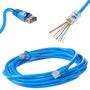 Imagem de Cabo Rj45 De Rede Cat6 1 Metros Azul Lan Ethernet 101000