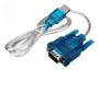 Imagem de Cabo Serial Db9 9 Pinos Macho Com Adaptador Fêmea Via Usb