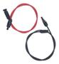 Imagem de Cabo Solar 4mm² Com Mc4 P/ Extensão - 2m Preto + 2m Vermelho