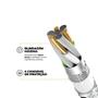 Imagem de Cabo Thunder 65W 2 em 1 Tipo C/USB-A/Lightning - 1M -Gshield