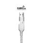 Imagem de Cabo Thunder 65W 2 em 1 Tipo C/USB-A/Lightning - 1M -Gshield
