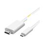 Imagem de Cabo Tipo-C para HDMI 4K (1,8m) - Nylon Trançado - Compatível com iPhone, Macbook, iPad e Galaxy