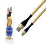 Imagem de Cabo Tipo C Reforçado Usb Dados Rápido 1M inova Kit 2 Unidades CBO-5635