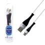 Imagem de Cabo Tipo C Reforçado Usb Dados Rápido 1M inova Kit 2 Unidades CBO-5635