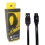 Imagem de Cabo tipo C + USB A macho - 5GB - 1.20M - preto 018-0038