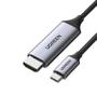 Imagem de Cabo Tipo C Usb-C Para Hdmi Top 4K Full Hd 1,5 M - Ugreen