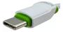 Imagem de Cabo Tipo C USB Kaidi KD-TC30 Android Reforçado Branco 1 m