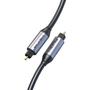 Imagem de Cabo Toslink Áudio Digital Óptico Spdif Som Tv 1m CableTime